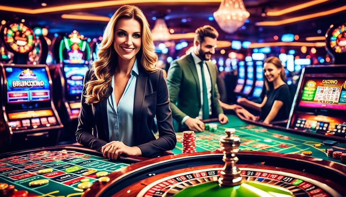 Antarmuka platform mon33 menampilkan menu deposit dan kategori permainan